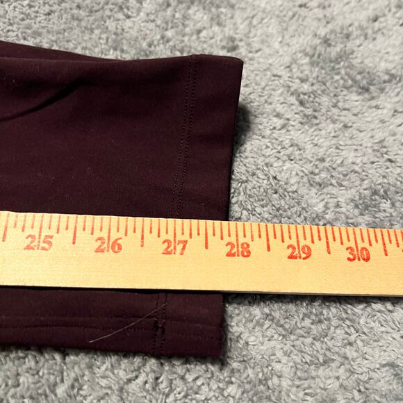 Lululemon Pants Womens 6 On The Fly Dress Maroon Performance Jogger - Picture 9 of 10